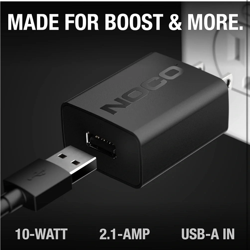 NOCO NUSB211NA 10W USB Power Adapter, 2.1A 5V Wall‎ Charger